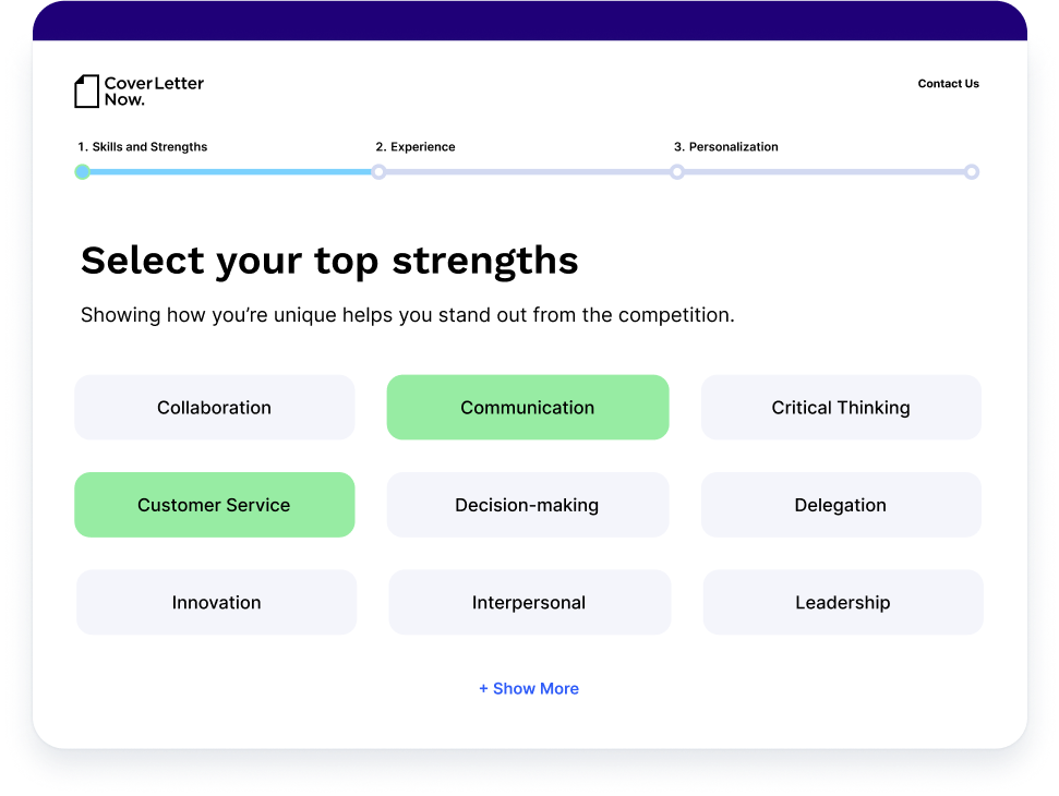 Cover Letter Builder